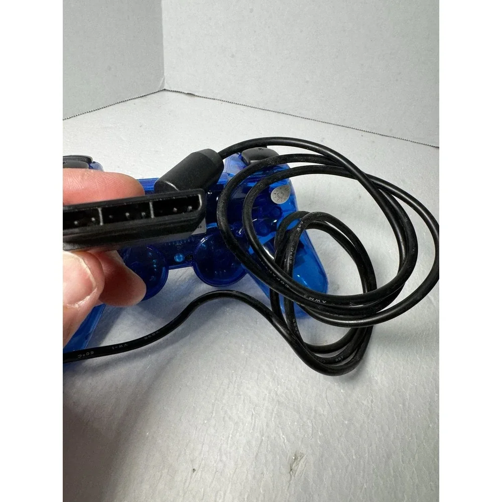 Analog Controller 2 - Blue Controller -‎ For PlayStation 2.